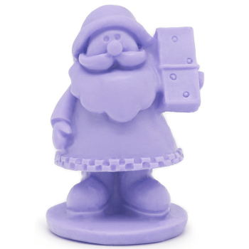 Form Weihnachtsman mit Dominostein