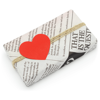 Nálepky so srdiečkami na balenie. Online predaj