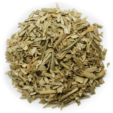 Getrocknete Olivenblätter