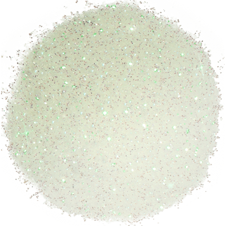 Grüner Kristall Glitzer