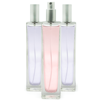 Fľaštička na parfum 100 ml vysoká so strieborným rozprašovačom. Predaj online. Fľaštička na parfum 100 ml vysoká so strieborným rozprašovačom. Predaj online.