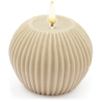 Forma na sviečky guľa s pruhmi