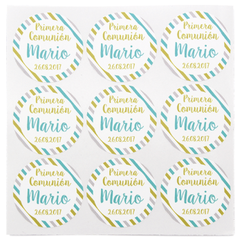 Personalizované nálepky pre vlastné poháre. Online predaj