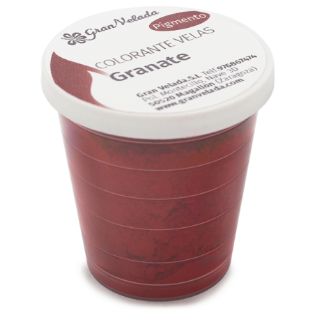 Bordové pigmentové farbivo na sviečky