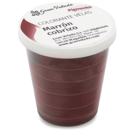 Kupferbrauner Pigmentfarbstoff für Kerzen