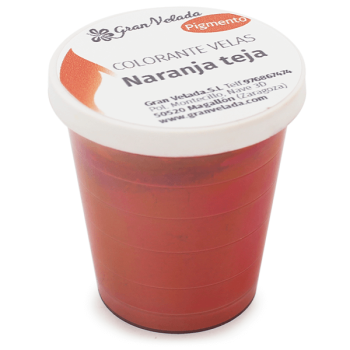 Ziegeloranger Pigmentfarbstoff für Kerzen