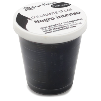 Intensiver schwarzer Pigmentfarbstoff für Kerzen