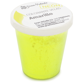 Neongelber Pigmentfarbstoff für Kerzen