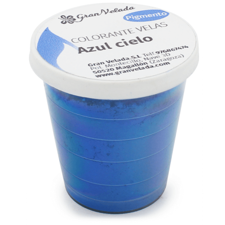 Himmelblauer Pigmentfarbstoff für Kerzen