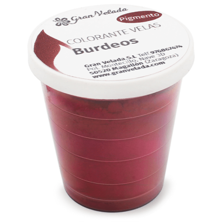 Bordeaux Pigmentfarbstoff für Kerzen