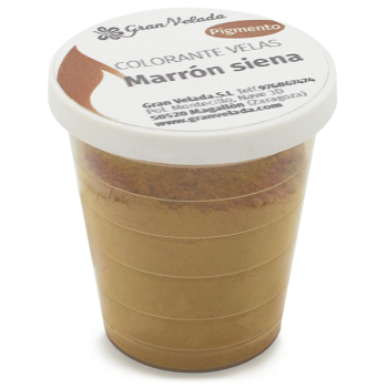 Siena Pigmentfarbstoff für Kerzen