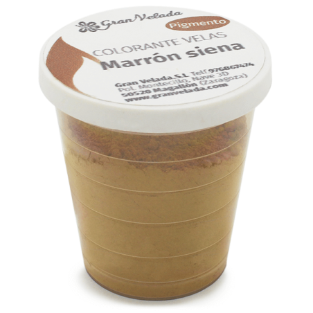 Siena Pigmentfarbstoff für Kerzen