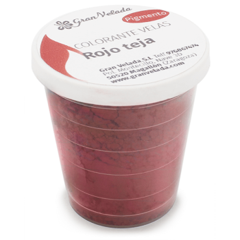 Fliesenroter Pigmentfarbstoff für Kerzen