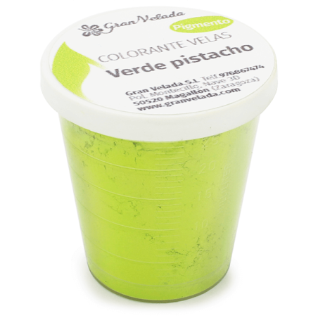 Pistaziengrüner Pigmentfarsbtoff für Kerzen