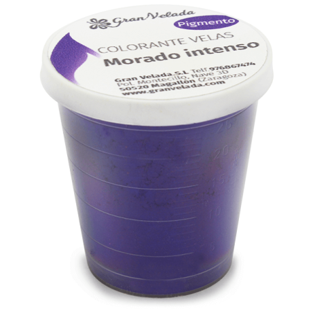 Intensiver lila Pigmentfarbstoff für Kerzen
