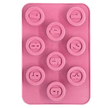 Forma na kreatívne výrobky s okrúhlymi číslami