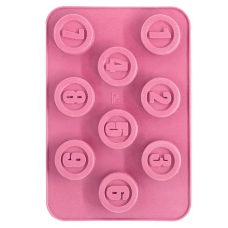 Forma na kreatívne výrobky s okrúhlymi číslami