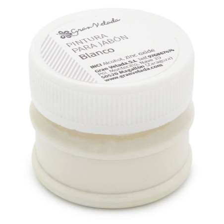 Biela farba na mydlo