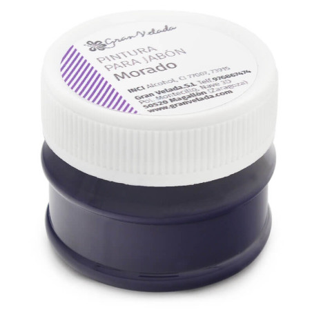 Fialová farba na mydlo