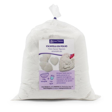 Gips zur Herstellung aromatischer Figuren