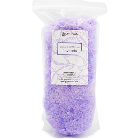 Aromatická soľ s vôňou levanduľy
