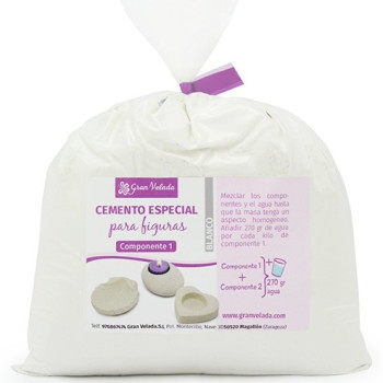 Cement pre biele figúrky