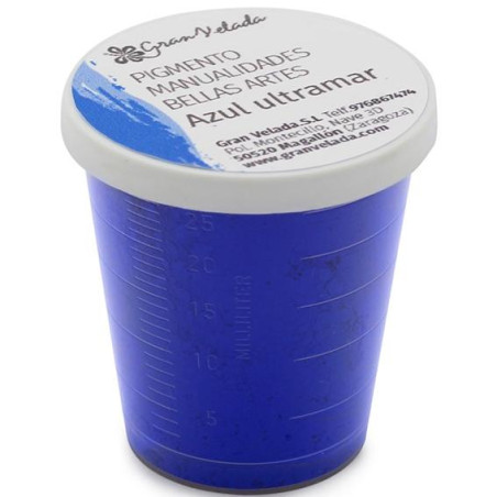Farebný pigment na ručné práce ultramarínová modrá