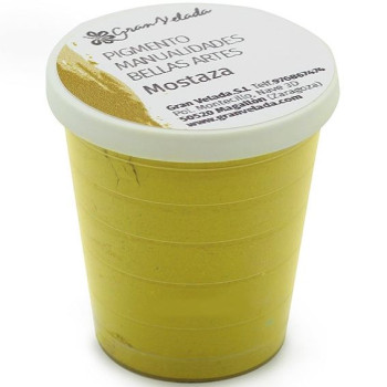 Farebný pigment na ručné práce horčicová