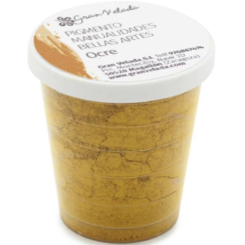 Farebný pigment na ručné práce okrová