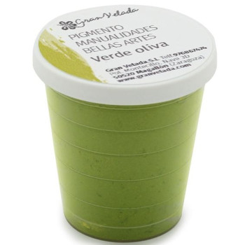 Farebný pigment na ručné práce olivovo zelená