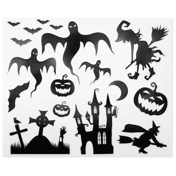 Halloweenske nálepky Halloweenske nálepky