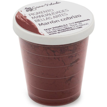 Farebný pigment na ručné práce medeno hnedá