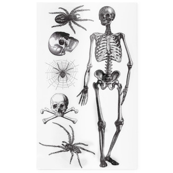 Gruselige Halloween-Aufkleber