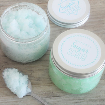 Domáce nálepky na cukrový peeling. Online predaj Domáce nálepky na cukrový peeling. Online predaj