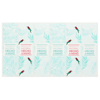 Aufkleber mit Pflanzenmotiven