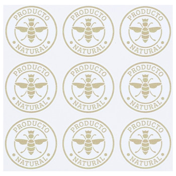 Bienenkönigin-Aufkleber