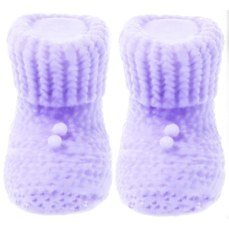 Form von Wollstiefeletten