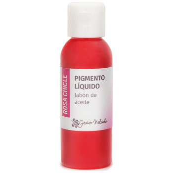 Farbivo ružová guma olej mydlo tekutý pigment