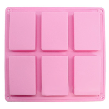 Forma 6 obdĺžnikových mydlových tabliet