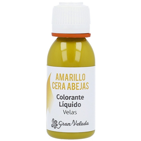 Flüssiger Bienwachsgelber Farbstoff zur Herstellung von Kerzen