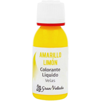 Citrónovo žlté tekuté farbivo na sviečky