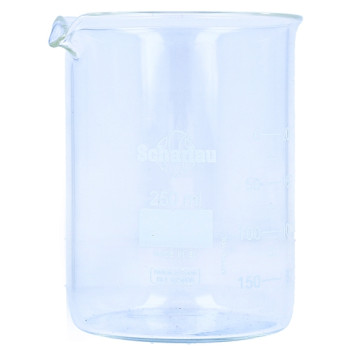 Sklenená vyzrážaná šálka, 250 ml. Online predaj Sklenená vyzrážaná šálka, 250 ml. Online predaj
