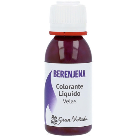 Flüssiger Auberginefarbener Farbstoff zur Herstellung von Kerzen