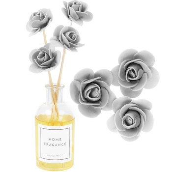 Mikadostäbchen mit perlgrauer Blume