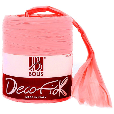 Ružová decofiok stuha