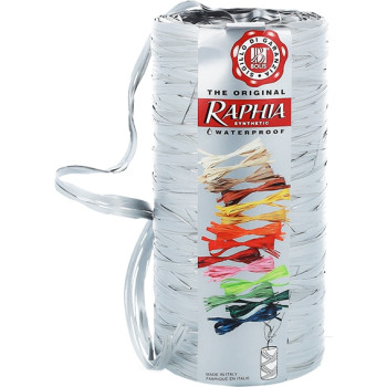 Silber-Metallic-Bastband