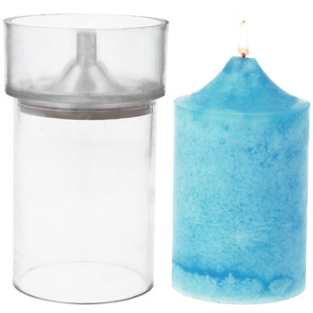 Acryl-Plexiglas Kerzenform 6,7 x 10,5 cm