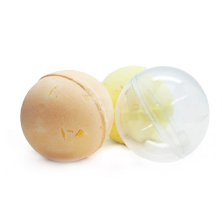 Priehľadná forma na bomby do kúpeľa 4 cm guľa