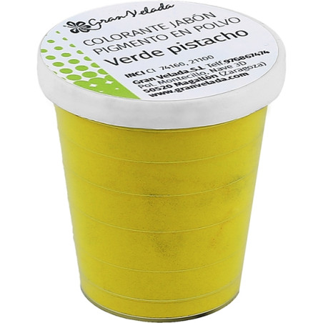 Pistazien Pulverpigment für Seife