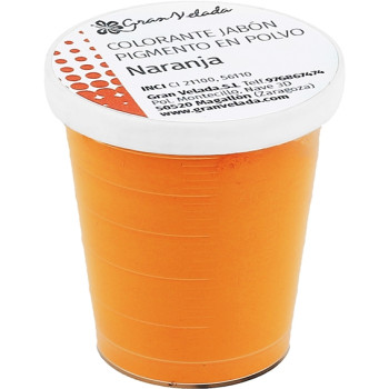 Orange Seife Pigment Pulver